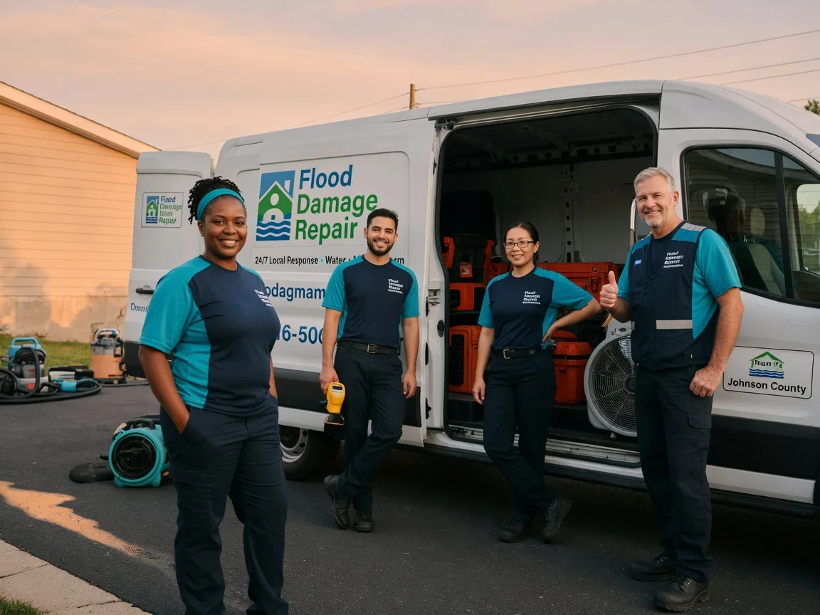 Water Damage Restoration company in Rowena, TX